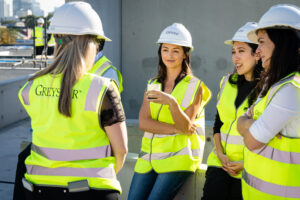 women in construction uniforms